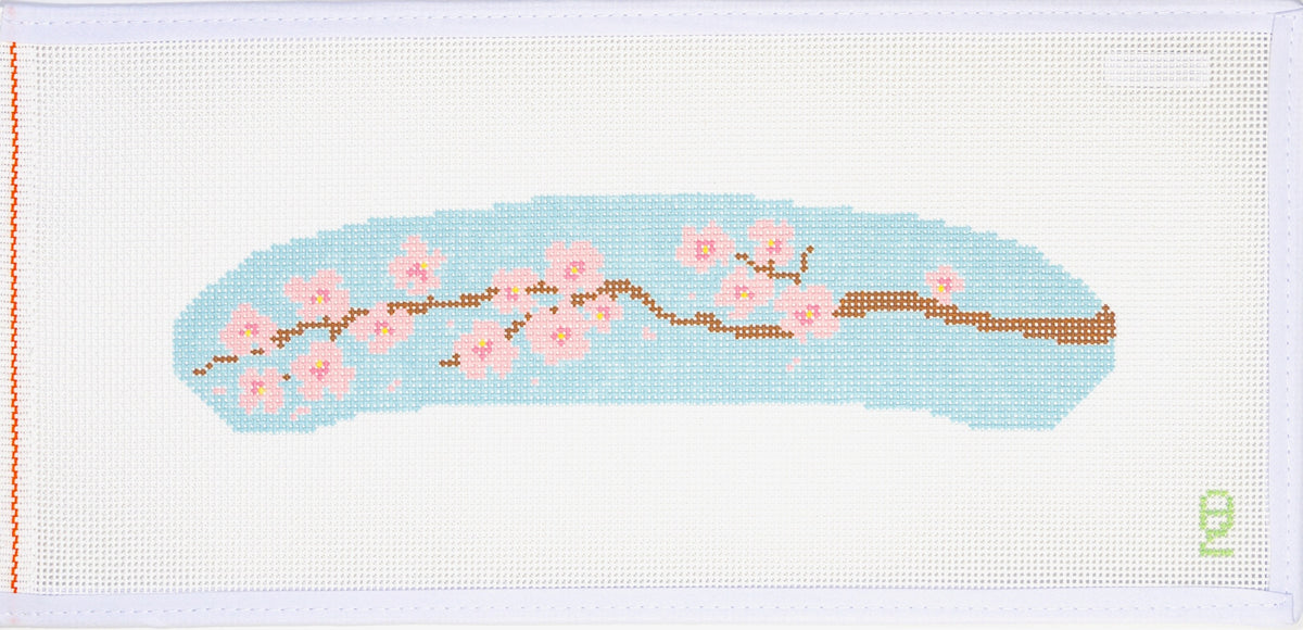 Oz Needle and Thread Cherry Blossom Baby Hanger Needlepoint Canvas