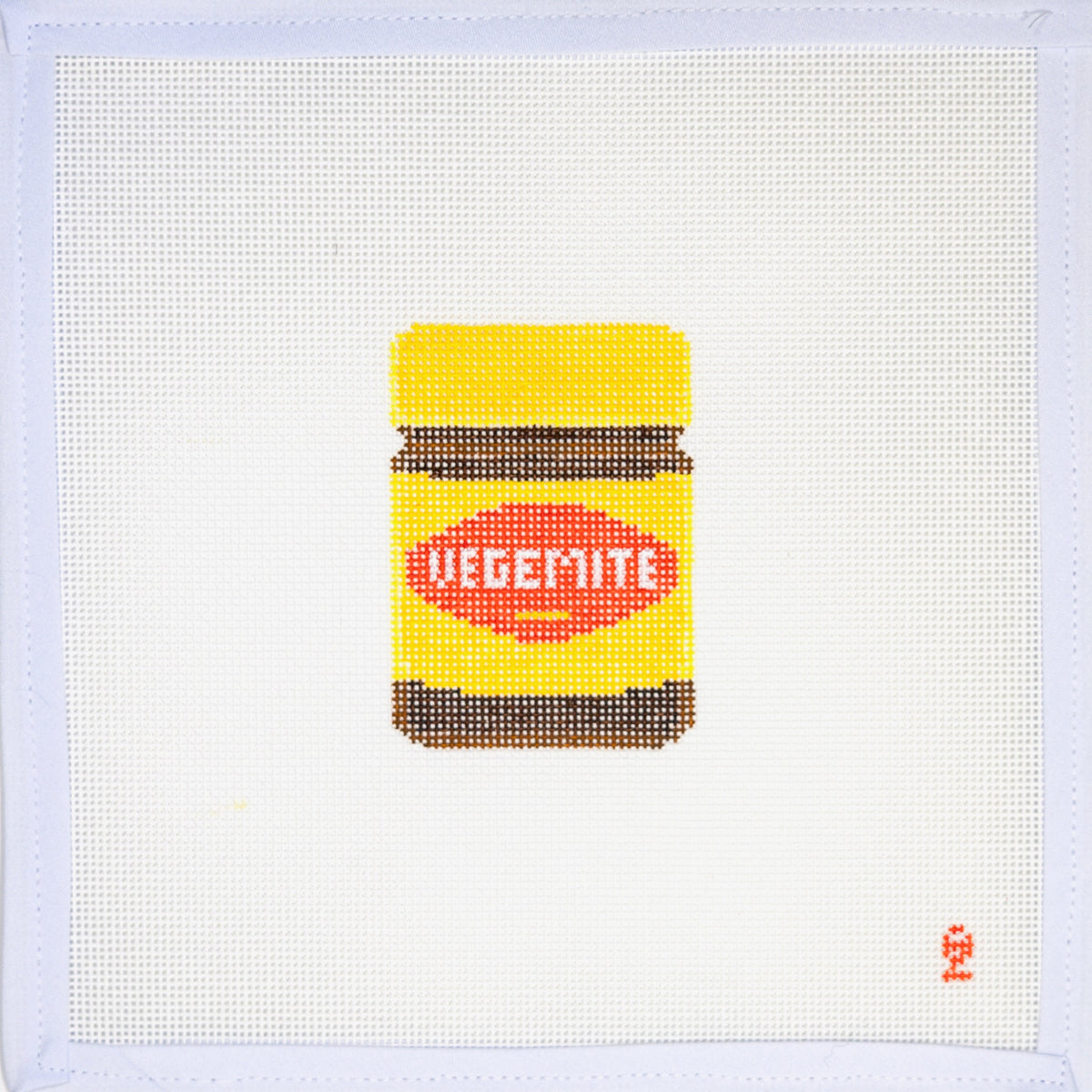 Oz Needle and Thread Vegemite Needlepoint Canvas