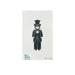 Painted Pony Designs Designs by Petei Abe Lincoln Needlepoint Canvas