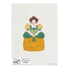 Painted Pony Designs Designs by Petei Cinderella: Wicked Step Sister Red Head Needlepoint Canvas