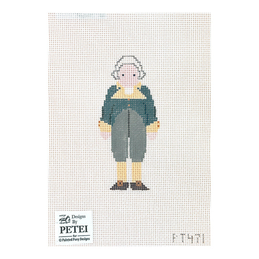Painted Pony Designs Designs by Petei George Washington Needlepoint Canvas