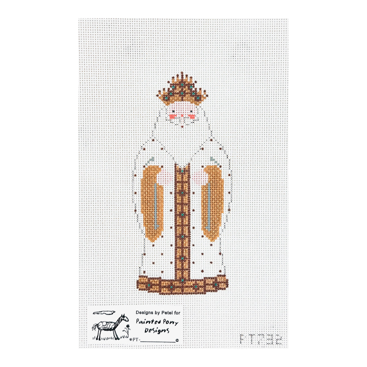 Painted Pony Designs Petei Ghost of Christmas Present Needlepoint Canvas