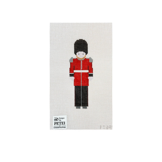 Painted Pony Designs Designs by Petei Irish Guardsman Needlepoint Canvas