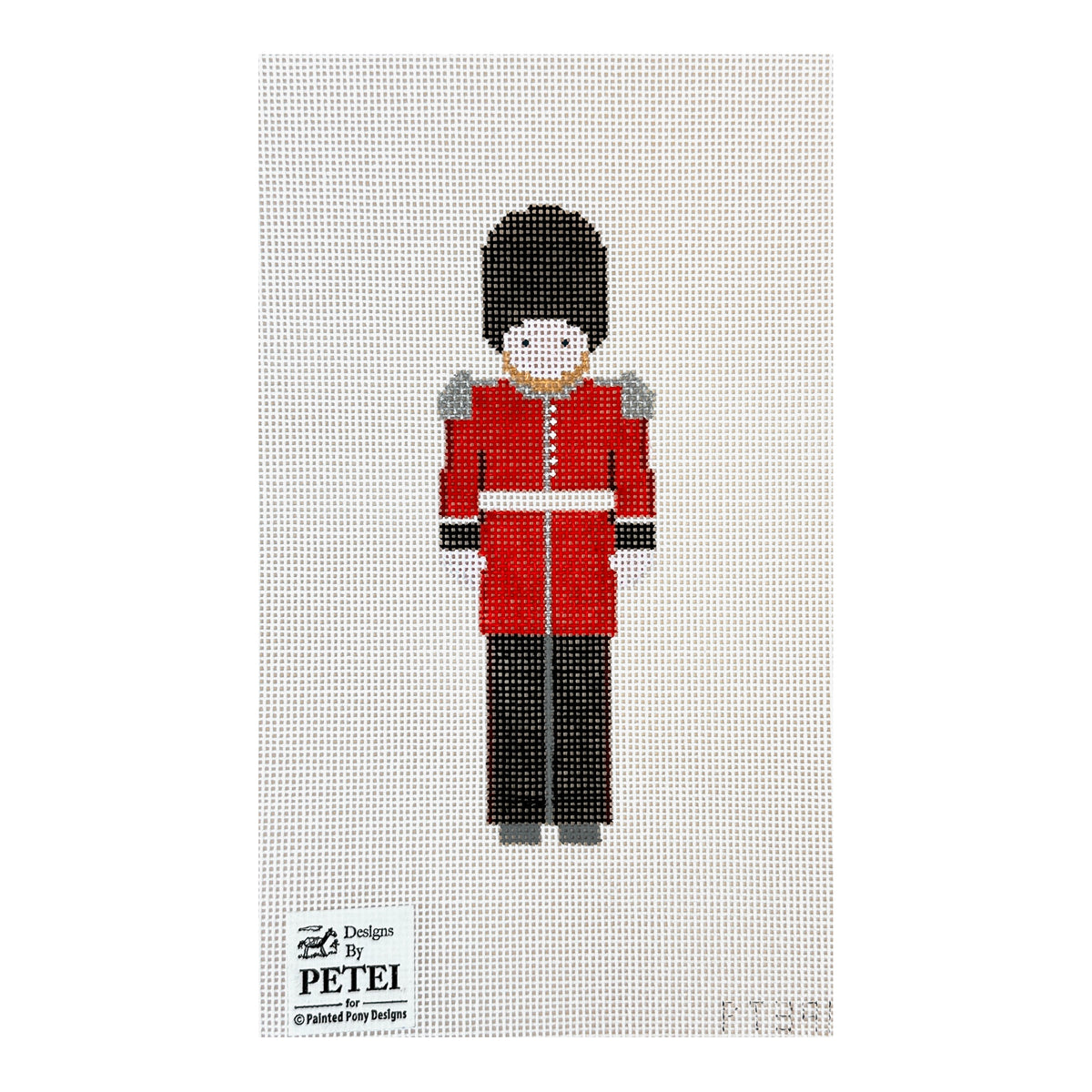 Painted Pony Designs Designs by Petei Irish Guardsman Needlepoint Canvas