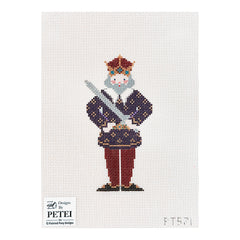 Painted Pony Designs Petei King Arthur Needlepoint Canvas