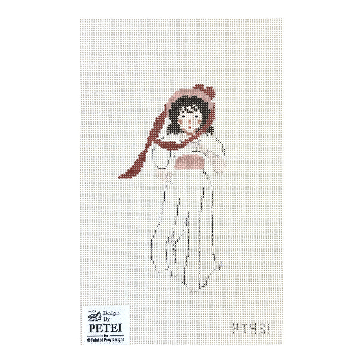 Painted Pony Designs Designs by Petei Pinkie Needlepoint Canvas
