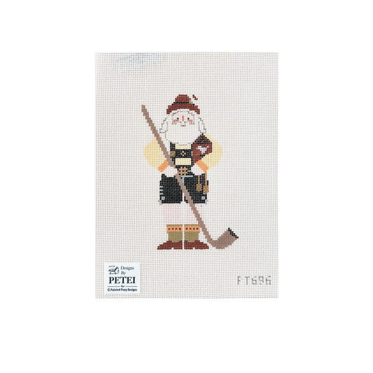 Painted Pony Designs Designs by Petei Swiss Santa Needlepoint Canvas