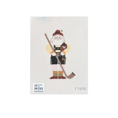 Painted Pony Designs Designs by Petei Swiss Santa Needlepoint Canvas
