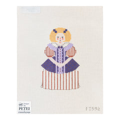 Painted Pony Designs Designs by Petei Cinderella: Step Sister Blonde Needlepoint Canvas