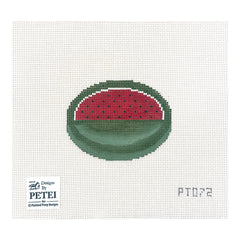 Painted Pony Designs Designs by Petei Watermelon Needlepoint Canvas