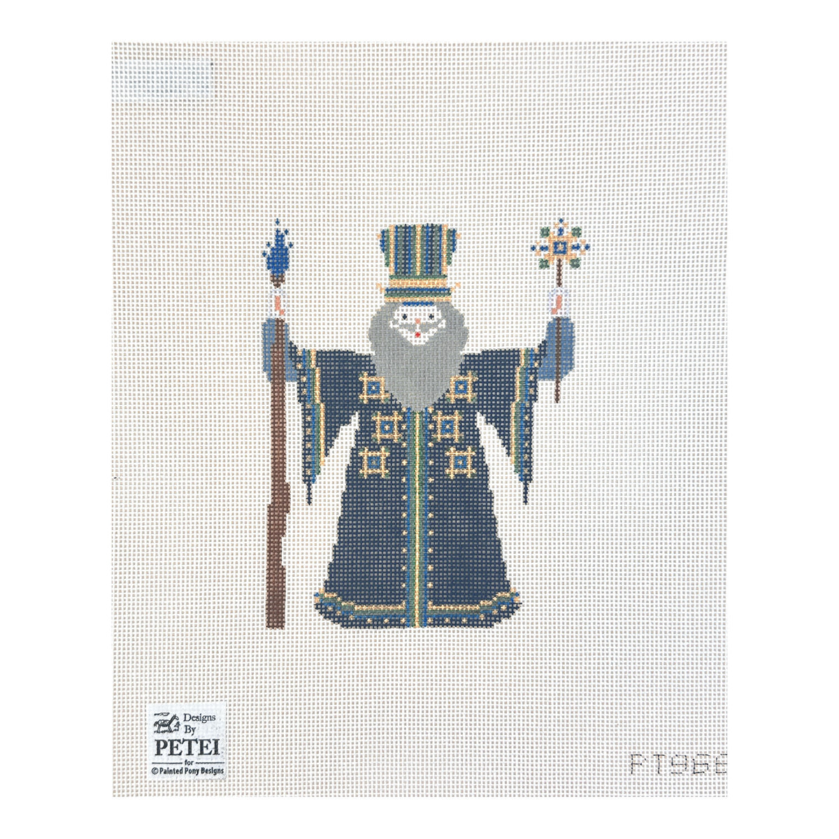 Painted Pony Designs Designs Magi: Gaspar by Petei Needlepoint Canvas
