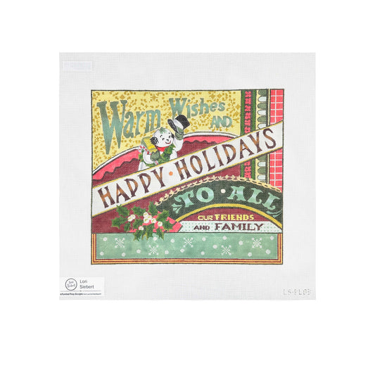 Painted Pony Designs Lori Siebert Nostalgic Holidays Needlepoint Canvas