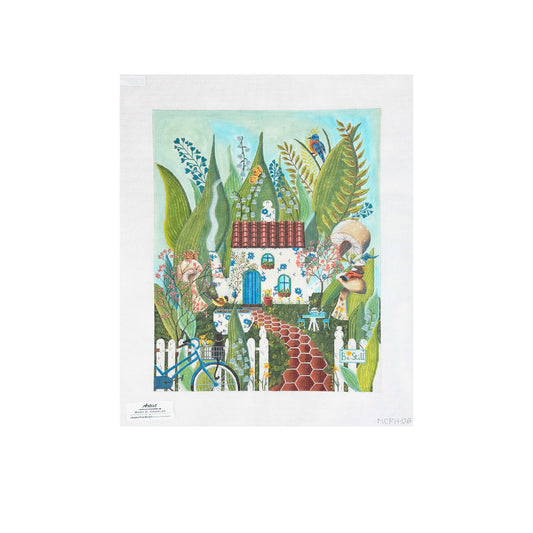 Painted Pony Designs Mary E. Charles Afternoon Tea Needlepoint Canvas
