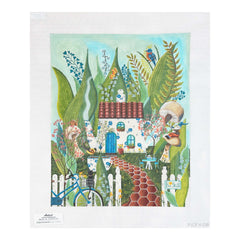 Painted Pony Designs Mary E Charles Afternoon Tea Needlepoint Canvas