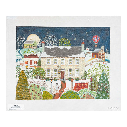 Painted Pony Designs Mary E. Charles Country Mill Needlepoint Canvas