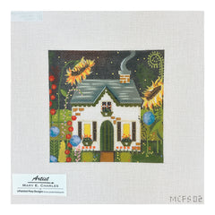 Painted Pony Designs Mary E Charles Fairy House Needlepoint Canvas