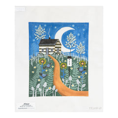 Painted Pony Designs Mary E Charles Primitive Cottage Needlepoint Canvas