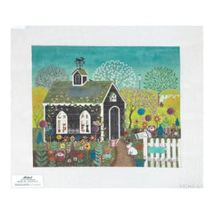 Painted Pony Designs Mary E Charles Spring Garden Needlepoint Canvas