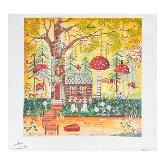 Painted Pony Designs Mary E Charles The Getaway Needlepoint Canvas