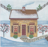 Painted Pony Designs Mary E Charles Winter Bed & Breakfast Needlepoint Canvas