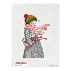 Painted Pony Designs Mary Engelbreit Chilly Christmas Needlepoint Canvas