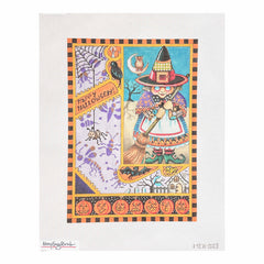 Painted Pony Designs Mary Engelbreit Happy Halloween Needlepoint Canvas