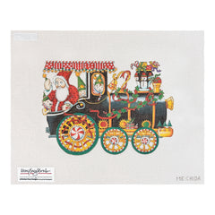 Painted Pony Designs Mary Engelbreit Toyland Train Engine Needlepoint Canvas