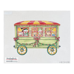 Painted Pony Designs Mary Engelbreit Train Passenger Needlepoint Canvas