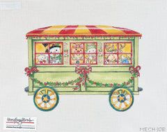 Painted Pony Designs Mary Engelbreit Train Passenger Needlepoint Canvas