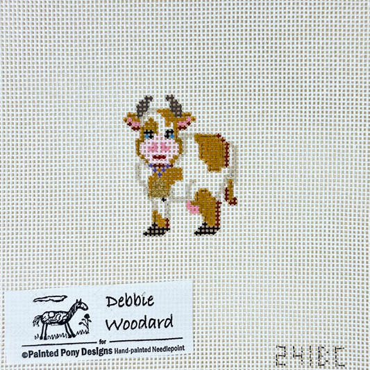 Painted Pony Designs Mini Cow Needlepoint Canvas