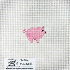 Painted Pony Designs Mini Pig Needlepoint Canvas