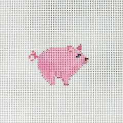 Painted Pony Designs Mini Pig Needlepoint Canvas