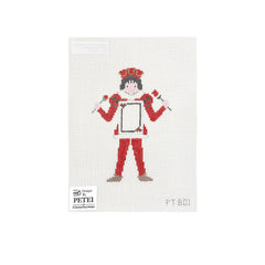 Painted Pony Designs Petei Alice in Wonderland: Knave of Hearts Needlepoint Canvas
