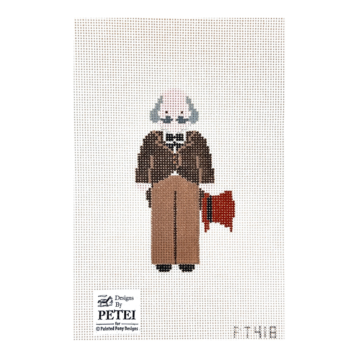 Painted Pony Designs Petei Dicken's Christmas Carol: Scrooge Needlepoint Canvas