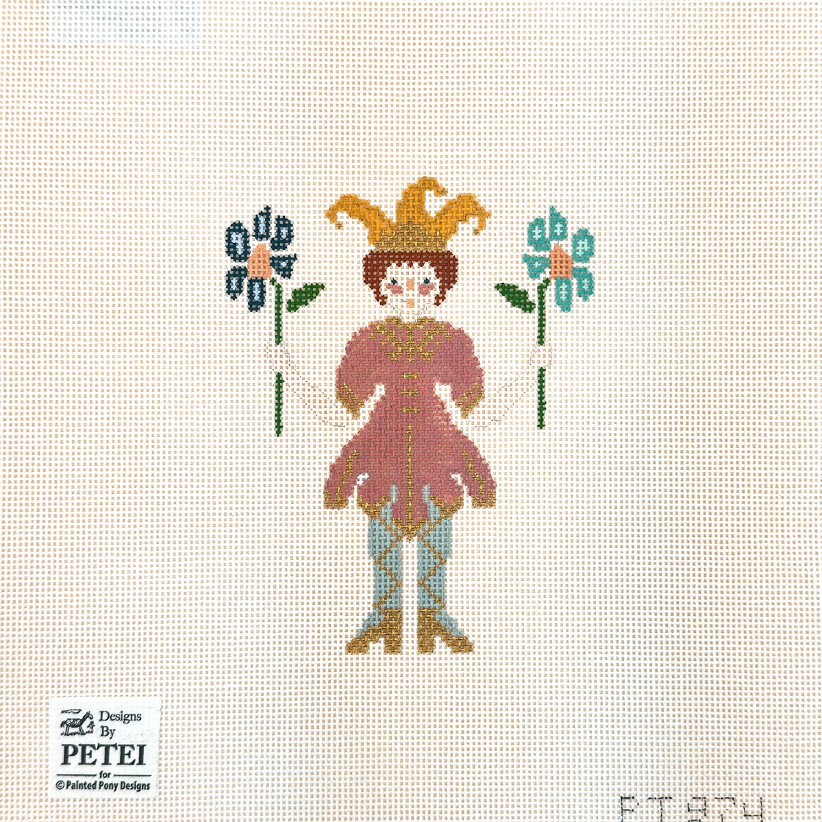Painted Pony Designs Petei Flower Fairy Needlepoint Canvas
