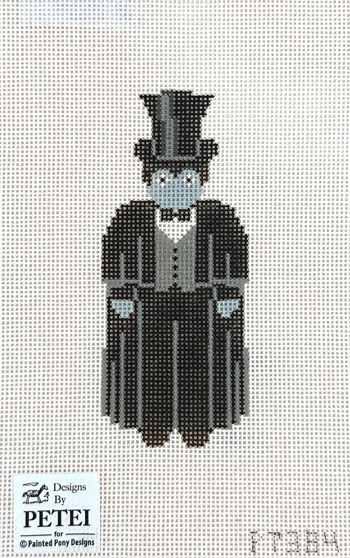 Painted Pony Designs Petei Halloween: Dracula Needlepoint Canvas