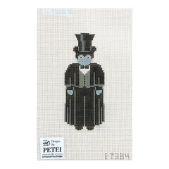 Painted Pony Designs Petei Halloween: Dracula Needlepoint Canvas