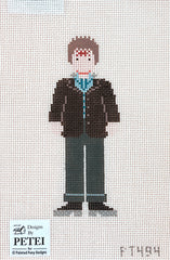 Painted Pony Designs Petei Halloween: Frankenstein Needlepoint Canvas