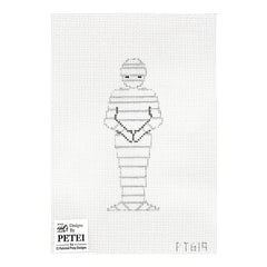 Painted Pony Designs Petei Mummy Needlepoint Canvas