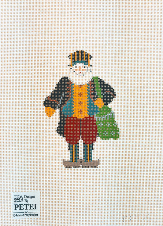 Painted Pony Designs Petei Old Fashioned Man Needlepoint Canvas