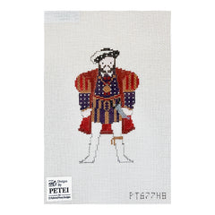 Painted Pony Designs Petei Royals: Henry VIII Needlepoint Canvas