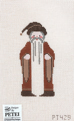 Painted Pony Designs Petei Santas: Old World Santa Needlepoint Canvas