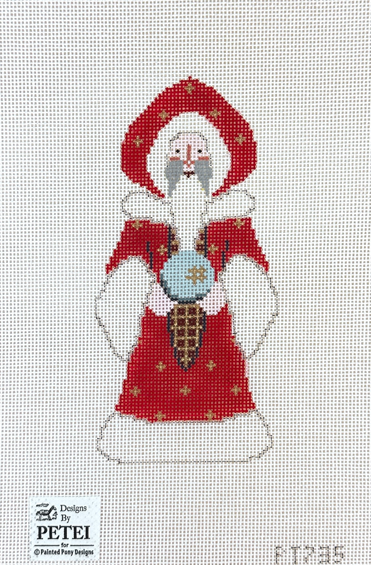 Painted Pony Designs Petei Spirit of Christmas Future Needlepoint Canvas