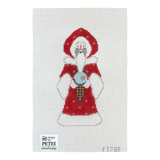 Painted Pony Designs Petei Santas: Spirit of Christmas Future Needlepoint Canvas