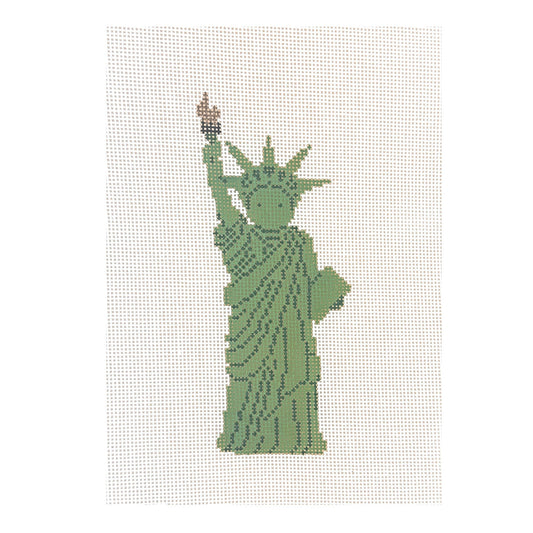 Painted Pony Designs Petei Statue of Liberty Needlepoint Canvas