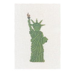 Painted Pony Designs Petei Statue of Liberty Needlepoint Canvas