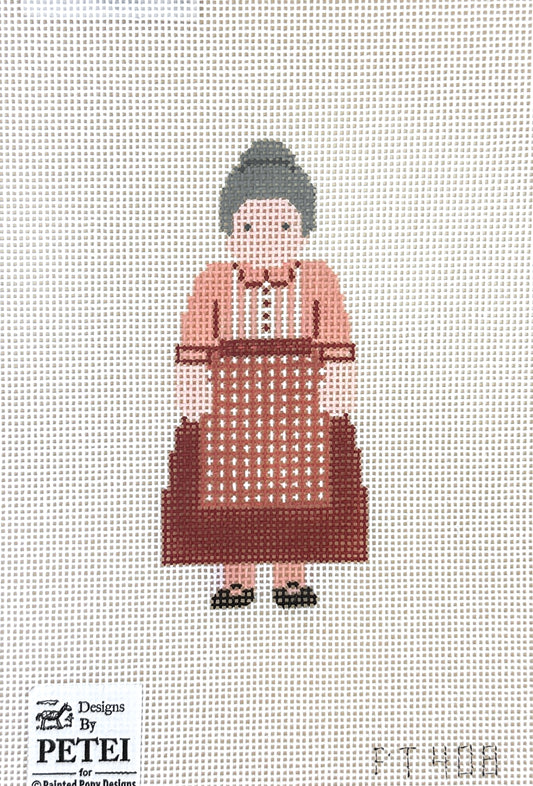 Painted Pony Designs Petei Wizard of Oz: Auntie Em Needlepoint Canvas