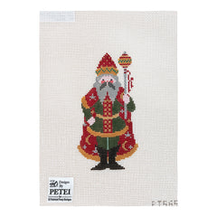 Painted Pony Designs Petei Santas: Wizard Santa Needlepoint Canvas