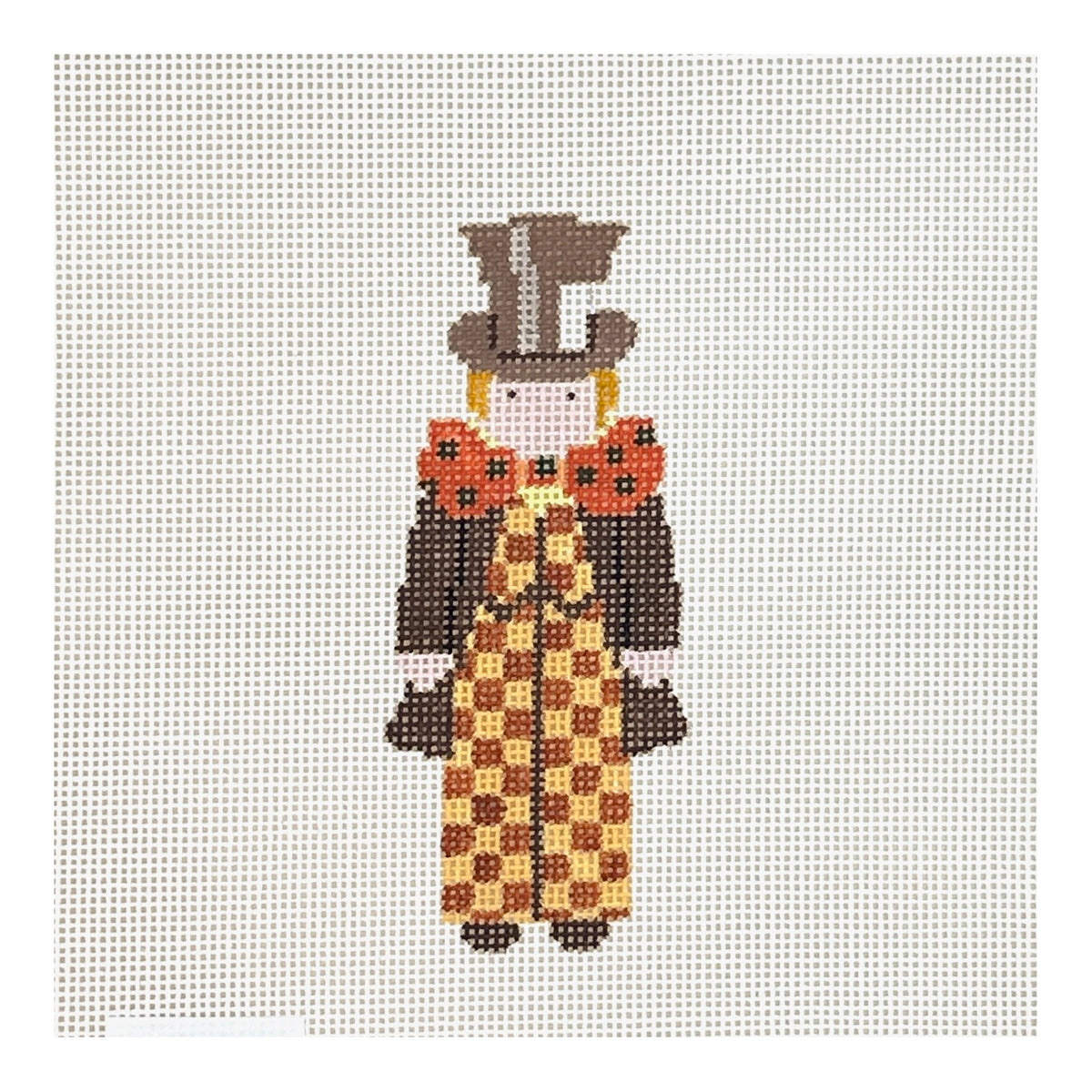 Painted Pony Designs Petei Alice in Wonderland: Mad Hatter Needlepoint Canvas