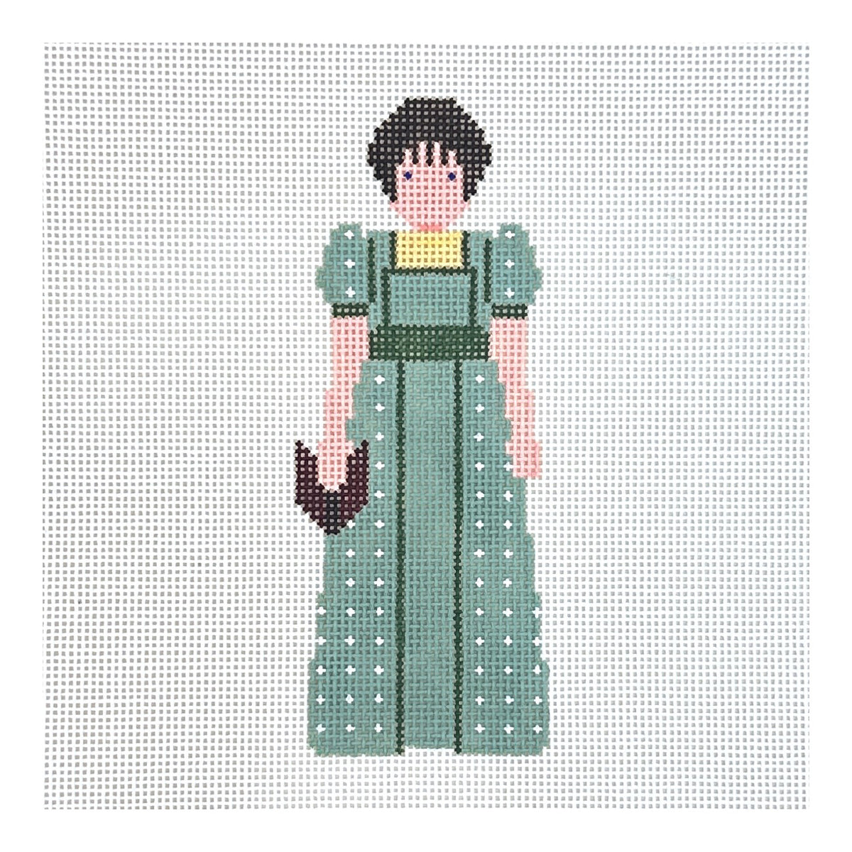 Painted Pony Designs Petei Pride & Prejudice: Elizabeth Bennett Needlepoint Canvas